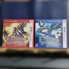 【新品未開封】ポケットモンスター オメガルビー & アルファサファイア