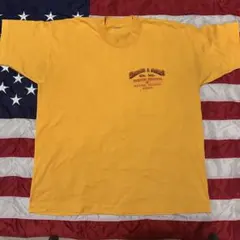 90s ヴィンテージ USA製シングルステッチ 企業ロゴ　プリントTシャツ