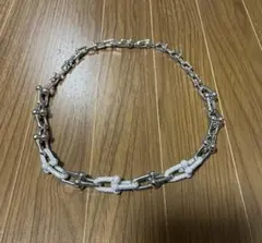 シルバーチェーン　ネックレス　Tiffany 風　アクセサリー