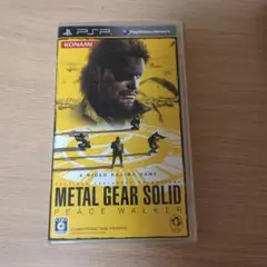 メタルギアソリッド　ピースウォーカー　PSPソフト
