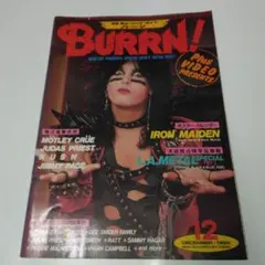 BURN!　創刊第3号　1984年12月号