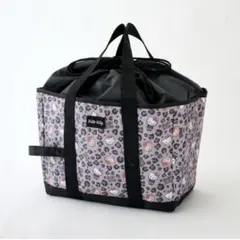 ハローキティ ヒョウ柄 保冷機能付きお買い物バッグ