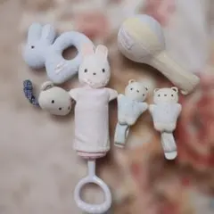familiar ラトル・ぬいぐるみ6点セット