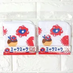 EXPO2025 ミャクミャク タオルハンカチ 2枚セット たこ焼き 関西万博
