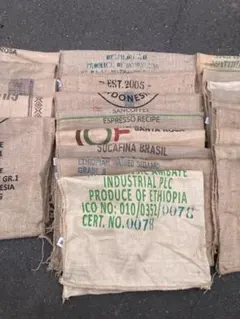 コーヒー麻袋5枚セット