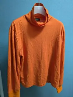 Paul Smith オレンジ タートルネック L