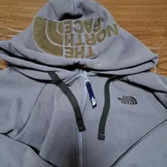THE NORTH FACE 　チャコールグレーフードパーカー Lサイズ