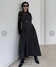 eimy istoire ツイードワンピース