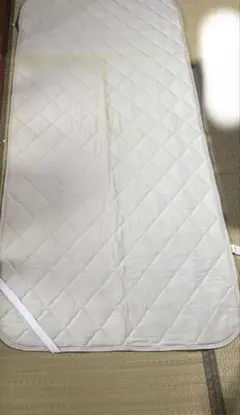 ニトリ　接触冷感 敷きパッド シングルロング 　変色有　NITORI
