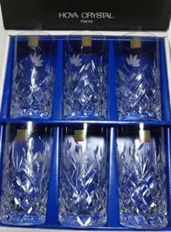 HOYA CRYSTAL タンブラー 6個セット