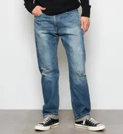 EDWIN ストレートデニム W32 L32