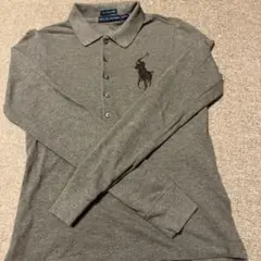 美品Ralph Lauren The Skinny Polo S グレー