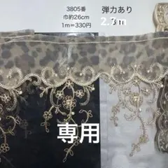 専用ページ・追加・チュールレース