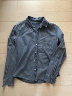 フランクアンドアイリーン　スキッパーシャツ　XS(Mサイズ相当)