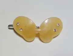 ヘアピン　ちょうちょ　リボン　昭和レトロ　マーブル　パッチン　髪どめ　ブローチ