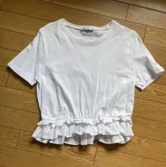 最終sale✨ZARA フリルTシャツ