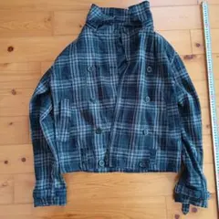 JUNGLE　Storm　ジャケット　黒　ボーダー　mサイズ