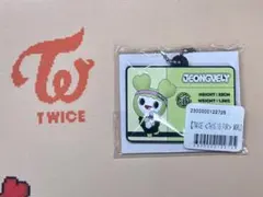 TWICE オンラインくじ E賞 ぷっくりキーホルダー ジョンヨン
