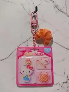 新品 Hello Kitty キーホルダー ベーカリーモチーフ