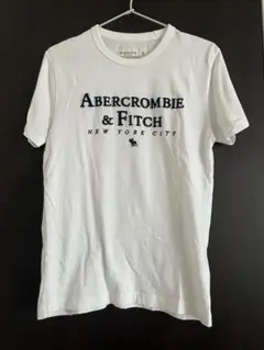 Abercrombie & Fitch アバクロ　Tシャツ ホワイト　メンズXS