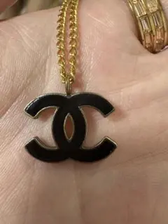 レア 希少 シャネル CHANEL ネックレス ハート ヴィンテージ ゴールド