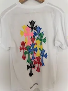 美品 OLD セメタリー クロス サーマル Tシャツ クロムハーツ 白 L 