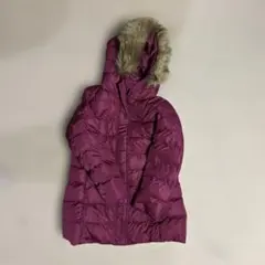 UNIQLO パープル ダウンコート 130サイズ