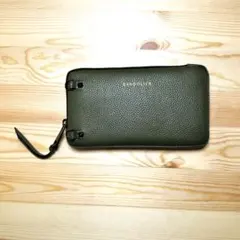 【バンドリヤー】ポーチ　カーキ　美品