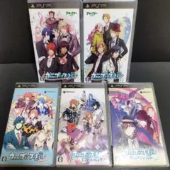PSP　ゲームソフト5個セット　うたのプリンスさまっ　シリーズ