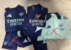 アーセナルFC フード付きトレーニングセット - メルカリ