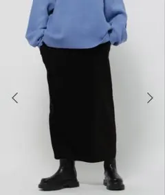 niko and... ニコアンド ストレッチカットコールスカート