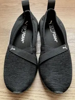 PUMA SOFTFOAM+ スリッポン ブラック 23cm