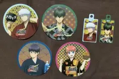 銀魂　刺激強めでお送りしておりますカフェ　コースター　タグ　６点