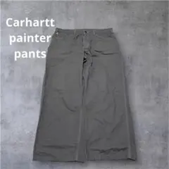 Carhartt カーハート 極太 ワイド バギー ペインターパンツ グレーのサムネイル