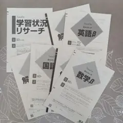 学力リサーチBenesse 英語・国語・数学セット