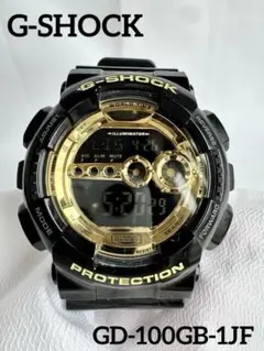 G-SHOCK ブラック×ゴールドシリーズ Gショック GD-100GB-1JF