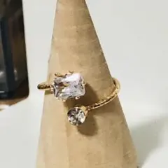 キュービックジルコニア フォークリング