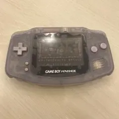 ゲームボーイアドバンス　クリアブルー　本体