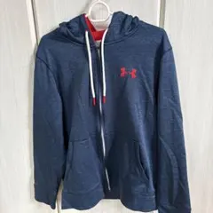 Under Armour ネイビーフルジップフーディ