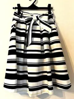 GLACIERストライプスカート　Lサイズ