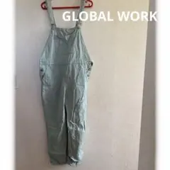 ▽GLOBAL WORK　グローバルワーク　サロペット　オーバーオール　綿　L