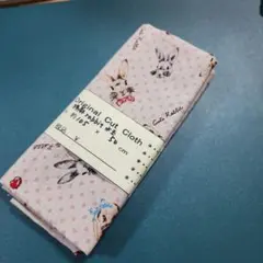 最終値下げ！ うさぎ 綿麻 生地 カットクロス 50cm 水玉