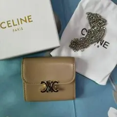 CELINE 三つ折り財布