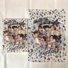 ジャニーズWEST パリピポ 初回盤DVD 特典クリアファイル付き