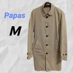 PAPAS　メンズ トレンチコート 2026年最新】PAPAS メンズ トレンチコートの人気アイテム - メルカリ