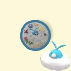 チルット 立体刺繍 くるみボタン ポケモンのサムネイル