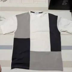 PLUS ONE クレイジーパターン Tシャツ Mサイズ