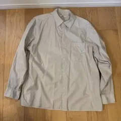 UNIQLOC ユニクロC ブロードオーバーサイズシャツ XLストライプ