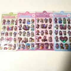 ラブブ3Dホログラムオーロラシール