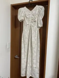 snidel 総レース　花柄ワンピース お呼ばれドレス